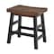 Alaterre Furniture Pomona - Wood 20"H Barstool with Metal Legs AMBA2020M - alternate 1